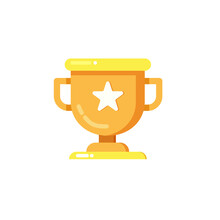 Tropy Gold Star - Vector Icon