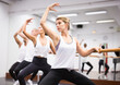 © JackF - Portrait of european girl ballerina on background of ballet dancers