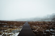 © Nick - Moody atmospheric landscape of the Kosciuszko walking track in the Kosciuszko National Park.