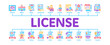 © PikePicture - License Certificate Minimal Infographic Banner Vector