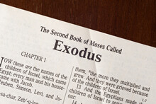 Exodus Title Page Close-Up