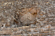 Architectural details at the Great Pyramid of Giza - The Pyramid of Cheops (Khufu) 77