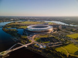 Perth City Skyline at sunrise