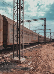 railway in the countryside