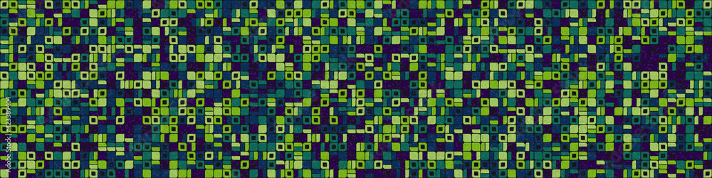 Abstract Geometric Pattern generative computational art illustration