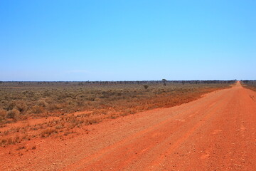 Wall Mural - Australian outback wilderness and remoteness