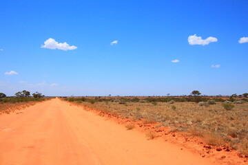 Canvas Print - Australian outback wilderness and remoteness