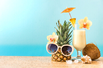 Poster - Pina Colada Cocktail