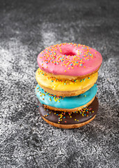 Wall Mural - Assortment of donuts