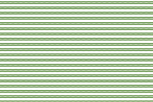 Green And White Rows Stripes. Horizontal Green Stripes On White Seamless Geometric Pattern Design Texture