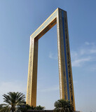 Fototapeta Łazienka - Dubai Frame building which located in Zabeel Park, UAE