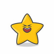 © WIC Studio - Cute Star Character Mascot Flat Cartoon Emoticon Vector Design Illustration