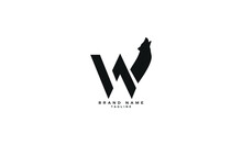 W WOLF, Abstract Initial Monogram Letter Alphabet Logo Design