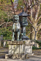 Poster - 大石神社の狛犬