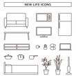 © こんざい - 新生活　アイコン　セット