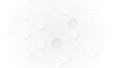 Wall Mural - Hexagon pattern. Abstract hexagonal background.