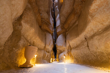 Wall Mural - Al Qarah Caves, Al Hasa Eastern Province Saudi Arabia