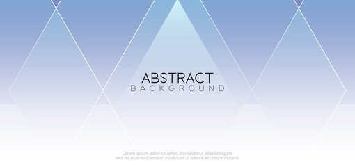 Wall Mural - abstract blue corporate background with triangle geometric shape. modern futuristic gradient banner 