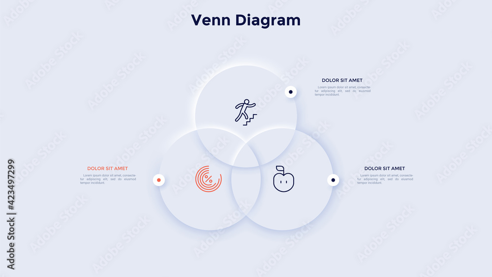 Neumorph Pattern Vector Neumorphism Infographic Stock Vector | Adobe Stock