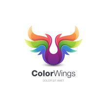 Colorful Wings Logo