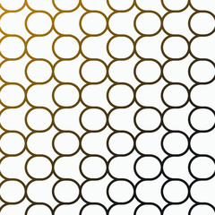 Wall Mural - geometric vector pattern, repeating linear circular or circle and half circle. pattern is clean for 