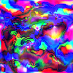 Wall Mural - Pattern seamless background texture, vector trendy holographic, pastel multicolored, color vibrant gradient backdrop, pastel blurred marble modern design, neon hologram, vivid, bright, pink, blue