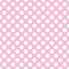 Pattern In White Soft Large Polka Dots On A Pastel Pink Background