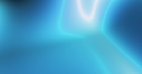 Wall Mural - blue abstract motion background with light streak. car paint effect 3d design with curved surface an