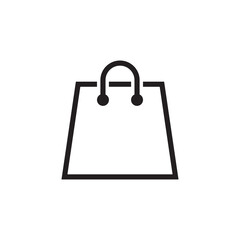 Poster - Shopping bag icon