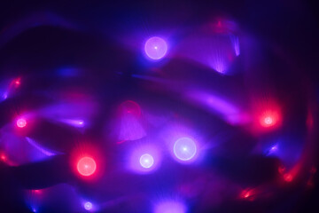 Poster - Beautiful bokeh abstract colored  Background texture for design.