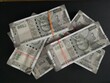Indian currency 500 INR banknotes