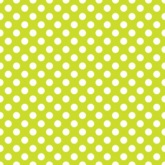 Aufkleber - White polkadots over colored backdrop. Dotted, dots, circles pattern, background (Geometry is seamlessly repeatable)