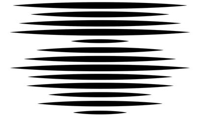Poster - Random straight parallel lines, stripes geometric abstract vector element