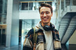 © Jacob Lund - Male student in high school with headphones