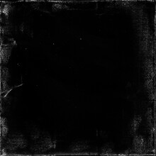 Old Paper Texture In Square Frame For Cover Art. Grungy Frame In Black Background. Can Be Used To Replicate The Aged And Worn Look For Your Creative Design.