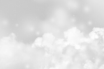 Wall Mural - Silver sky backgrounds