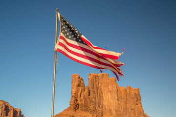 Monument Valley on the Arizona–Utah state line