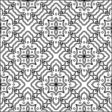 Fototapeta Pokój dzieciecy - Geometric vector pattern with triangular elements. Seamless abstract ornament for wallpapers and backgrounds. Black and white colors. 