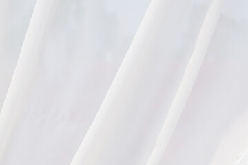 White fabric texture, Creases on white fabric, White abstract background