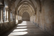 Alcobaça/ Leiria/ Portugal - Hall way in Monastery of Alcobaça, landscape format. May 18 2019
