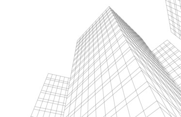 Abstract background of modern architecture 