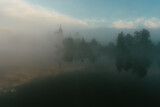 Fototapeta Na ścianę - fog over the river