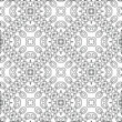 © t2k4 - Geometric vector pattern with triangular elements. Seamless abstract ornament for wallpapers and backgrounds. Black and white colors.
