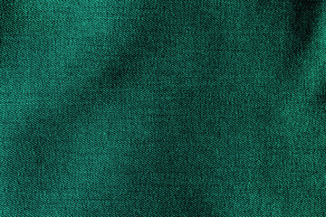 Dark green fabric cloth polyester texture and textile background