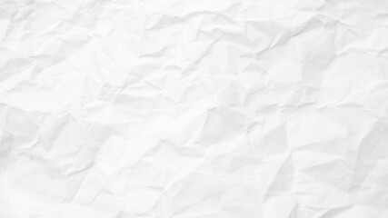 White Paper Texture background. Crumpled white paper abstract shape background with space paper recycle for text