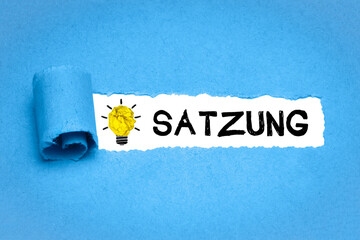 Sticker - Satzung