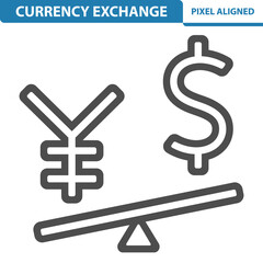 Wall Mural - Currency Exchange Icon