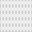 © t2k4 - Geometric vector pattern with triangular elements. Seamless abstract ornament for wallpapers and backgrounds. Black and white colors.