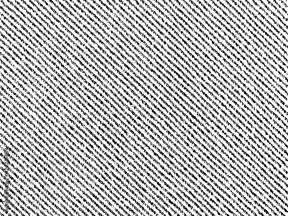 Grunge texture linen fabric. Vector illustration.   monochrome background of rough canvas - obrazy, fototapety, plakaty 