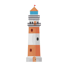 Sticker - lighthouse marine icon